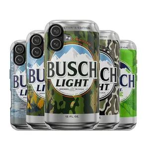 Busch Light Camo Tough Phone Case, Lime, farm, Lager, iP 17/16/15/14/13/12/11/X/8 Pro Max Plus Mini Accessories