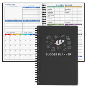 Monthly Budget Planner, Expense Tracker Notebook, A5 Size, 100g Paper, Financial Organizer, No Date, Effective Money Management Tool
