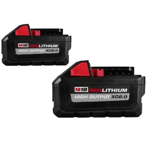 Milwaukee 48-11-1880 M18 REDLITHIUM HIGH OUTPUT XC8.0 Cordless Power Tool Batteries for M18 Systems