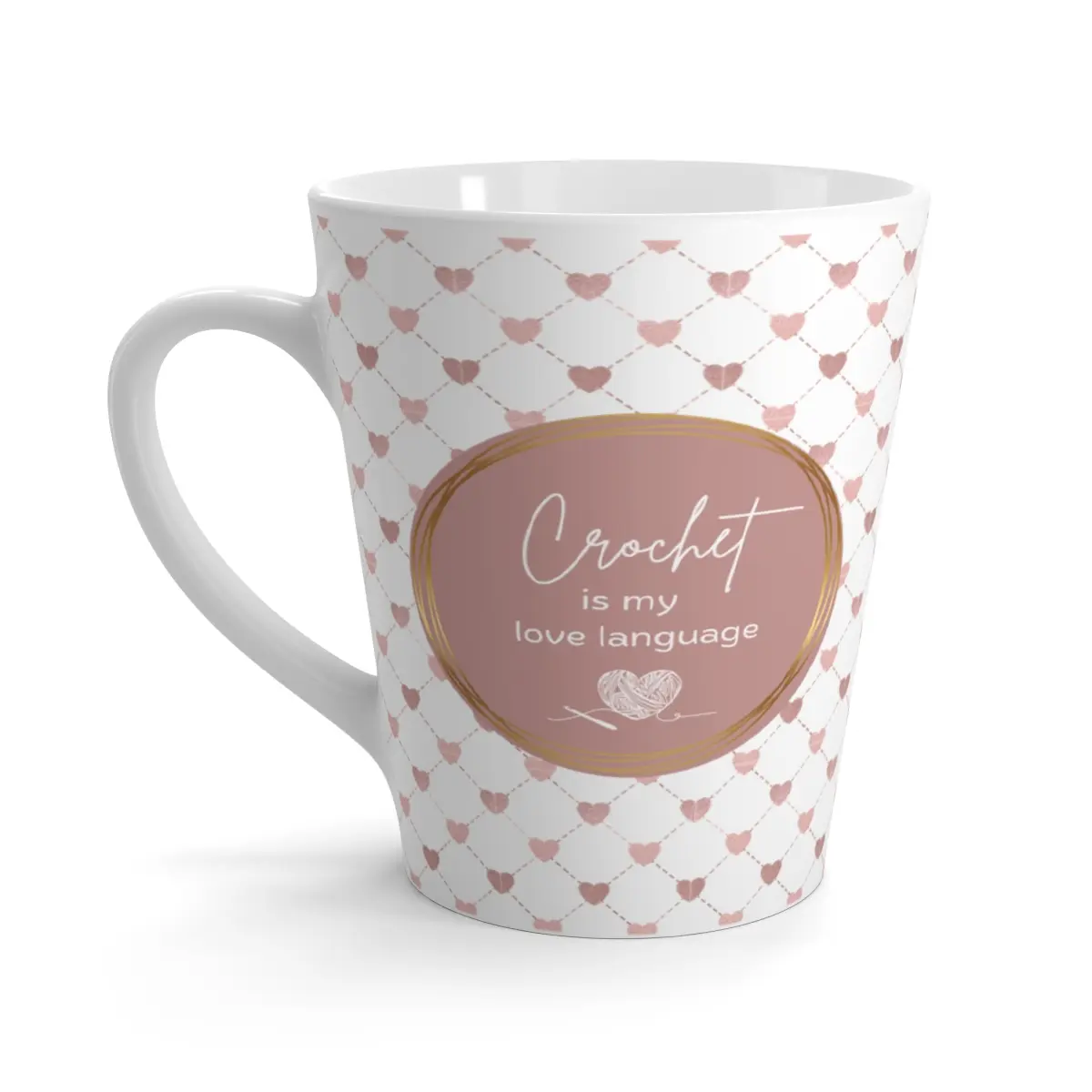 Crochet is My Love Language Mug, Coffee mug, Crochet gifts, Crochet mug, Latte mug Ceramic