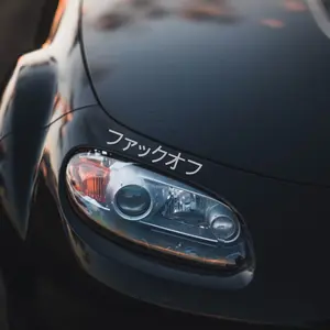 Japanese for 'Fuck Off' car decal. Japanese JDM car decal, kanji car sticker, Fuck off sticker, JDM sticker M