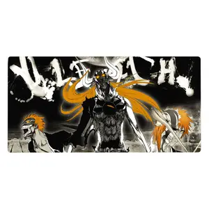 Bleach Anime Mouse Pad and Desk Pad Hollow Ascendance Aesthetic Mousepad for Gaming and Office Use