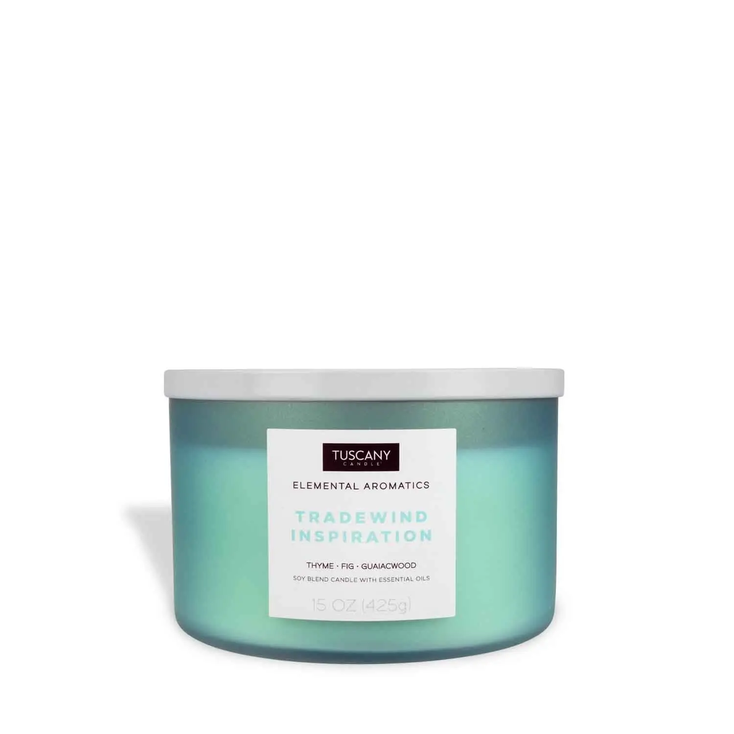 Tradewind Inspiration Scented Jar Candle (15oz) – Elemental Aromatics Collection