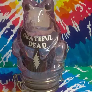 Grateful Dead Frog made from thick heavy glass