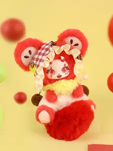 QIQI-BOBOCO V2 Enigma Box Fantasy Park series  Mystery Boxes Bag Pendant Bunny Plush Dolls Soft Collectibles