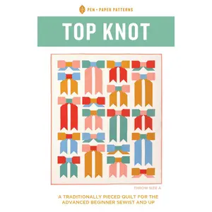 Top Knot Quilt Pattern by Pen + Paper Patterns