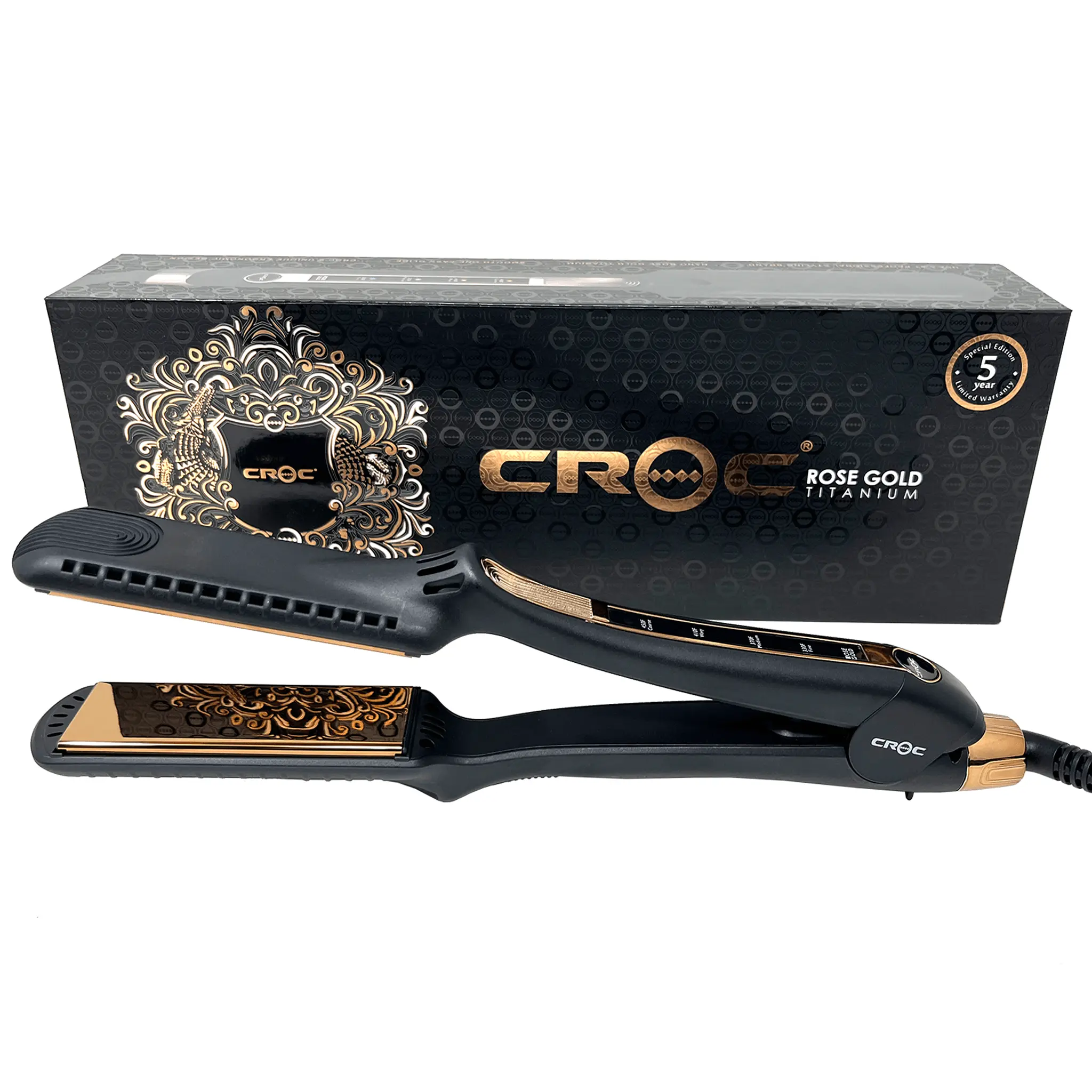 Rose Gold Titanium Flat Iron 1.25" Rose Gold Titanium Flat Iron 1.25"