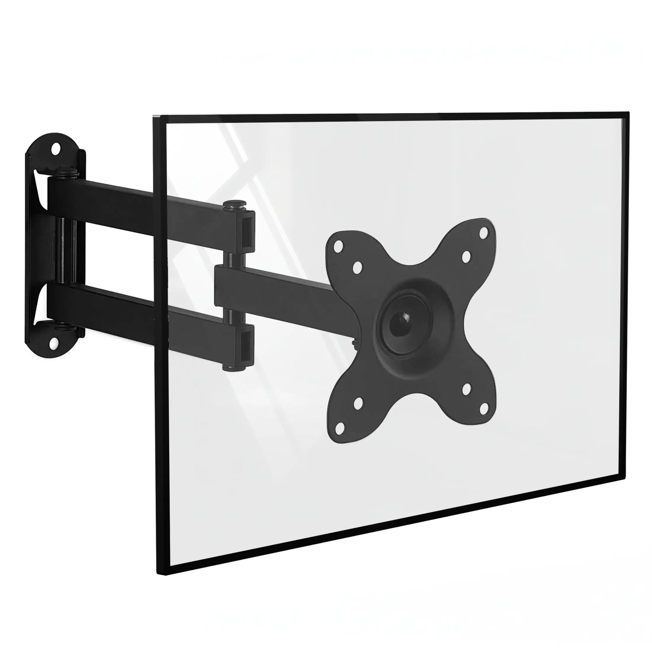 Mount-It! Full Motion TV Wall Mount for 13-30 Inch TVs | Swivel & Tilt Small TV Mount | Holds 33lbs | Single Stud Installation