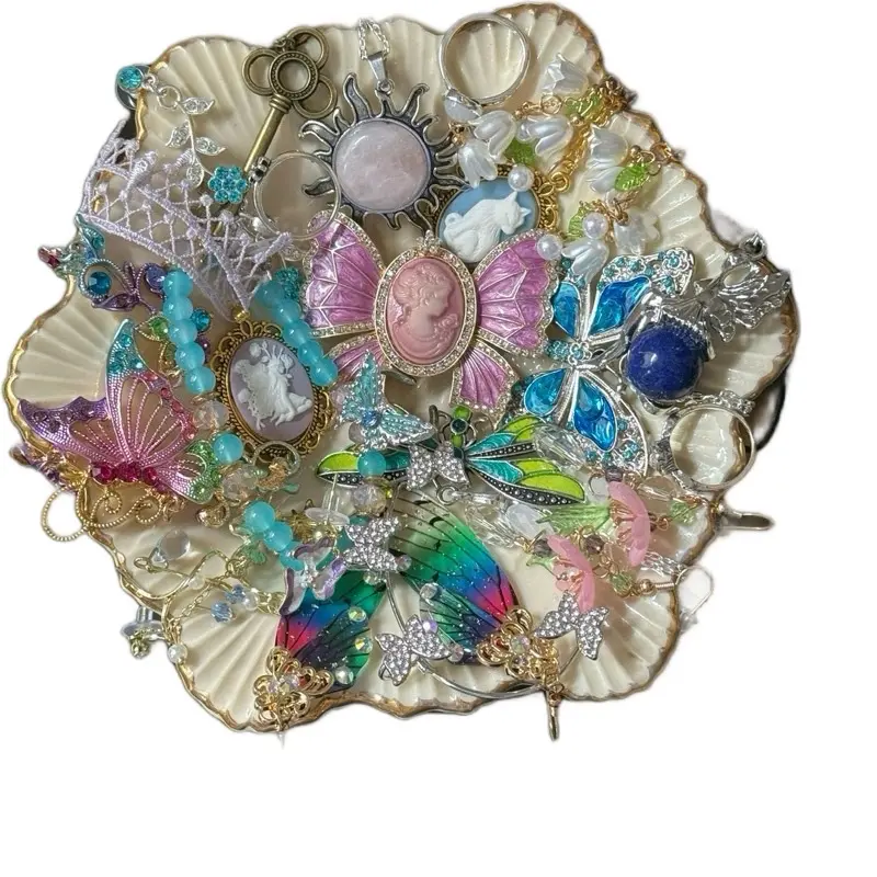 Fairy Princess Jewelry Collection Necklaces Earrings Rings Bracelets Cameos and Brooches