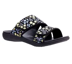 Spenco Orthotic Slide Sandals - Kholo Nuevo Dainty Floral
