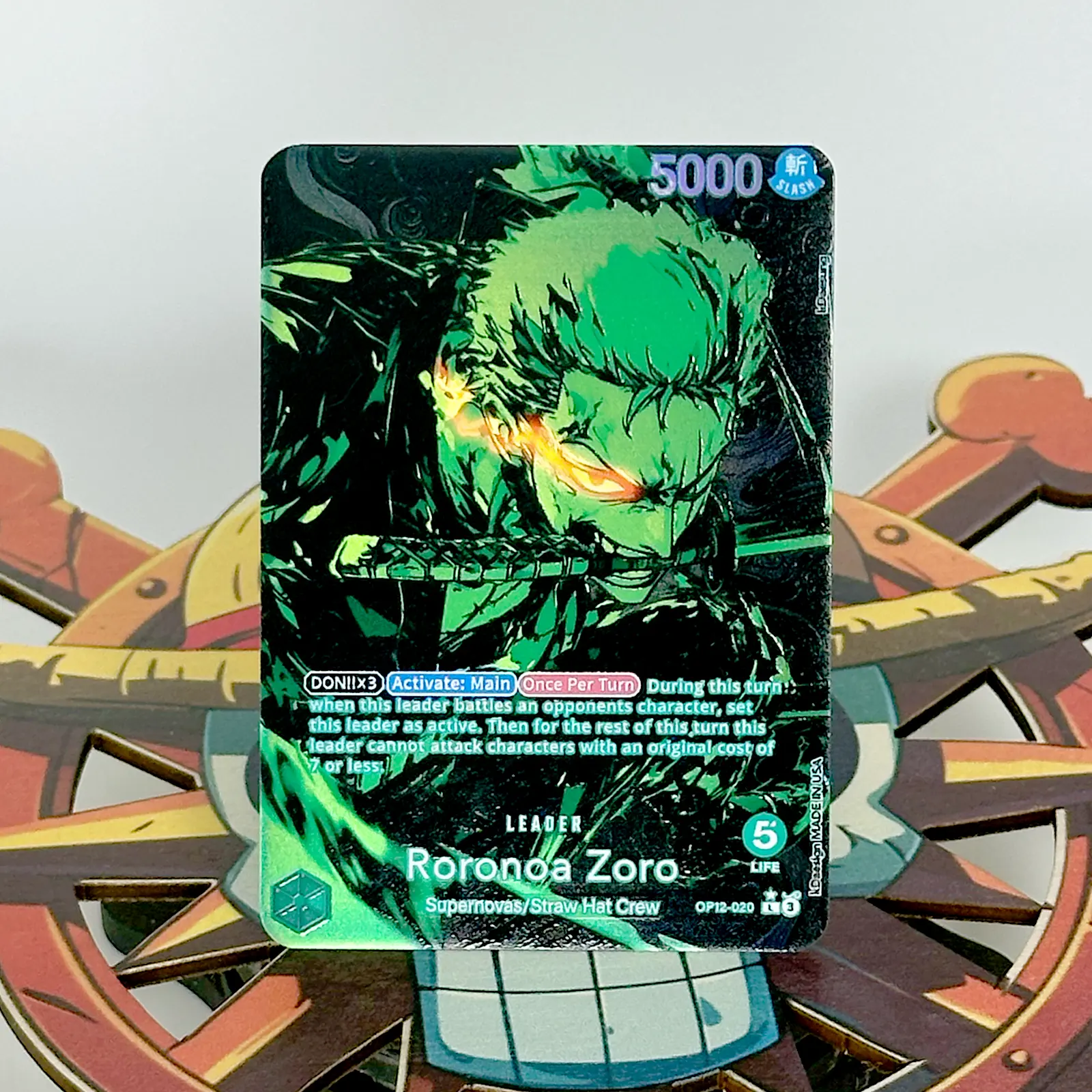 OP12 - G Rorona Zoro - Neon - TikTok Shop