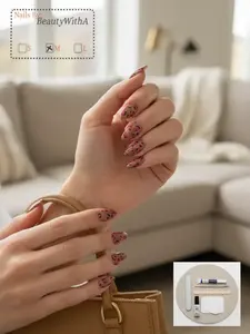 Leopard Print Nails