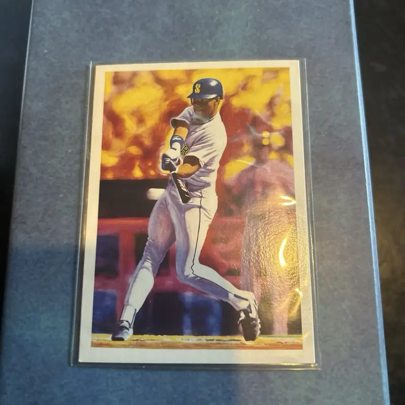 1990 Score Ken Griffey Jr Baseball Card Seattle Mariners Collectible Sports Memorabilia