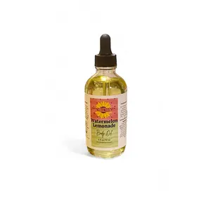 Watermelon Lemonade Body Oil - 30ml, Hydrating, Lightweight, Moisturizing Scent - Eczema & Jojoba Nourishing