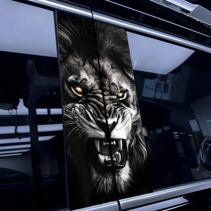 Premium Heavy Duty Vinyl Car Decal Sticker - Ultra Scratch Resistant Waterproof UV Anti-Fade, Self-Adhesive Permanent Universal Multi-Size, All Exterior Auto Decor for Car Body Window Bumper Hood Vehicle Accessories