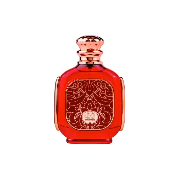 Zimaya Afnan Eau de Parfum, Zukhruf Cherry with Spiced Cherry Sweetness, Vanilla, Musks | Long-Lasting Unisex Scent for Adult Date Nights | 3.4 fl oz, Smelling Good, Adults, 3.0 To 5.9 Fl. Oz.