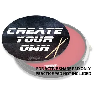 RCP Active Snare™️ Custom Design Laminate Head – Pad Not Included