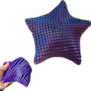 3D Printed Starfish Finger Toy, Flexible Ocean Animal Decor, Fun Stress Relief Desk Ornament, Unique Educational Gift, Perfect Birthday Party Present