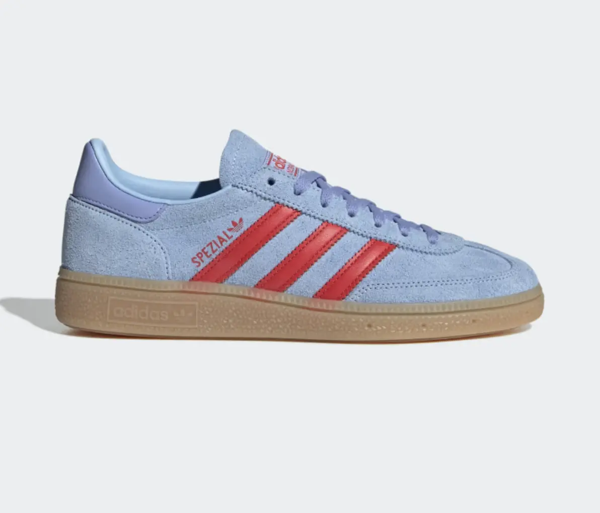adidas Women's Handball Spezial Glow Blue Red SKU: JR3639 Trainer Casual Sneaker Women Sneakers for Women Running Shoes Gym Shoes Womens Running