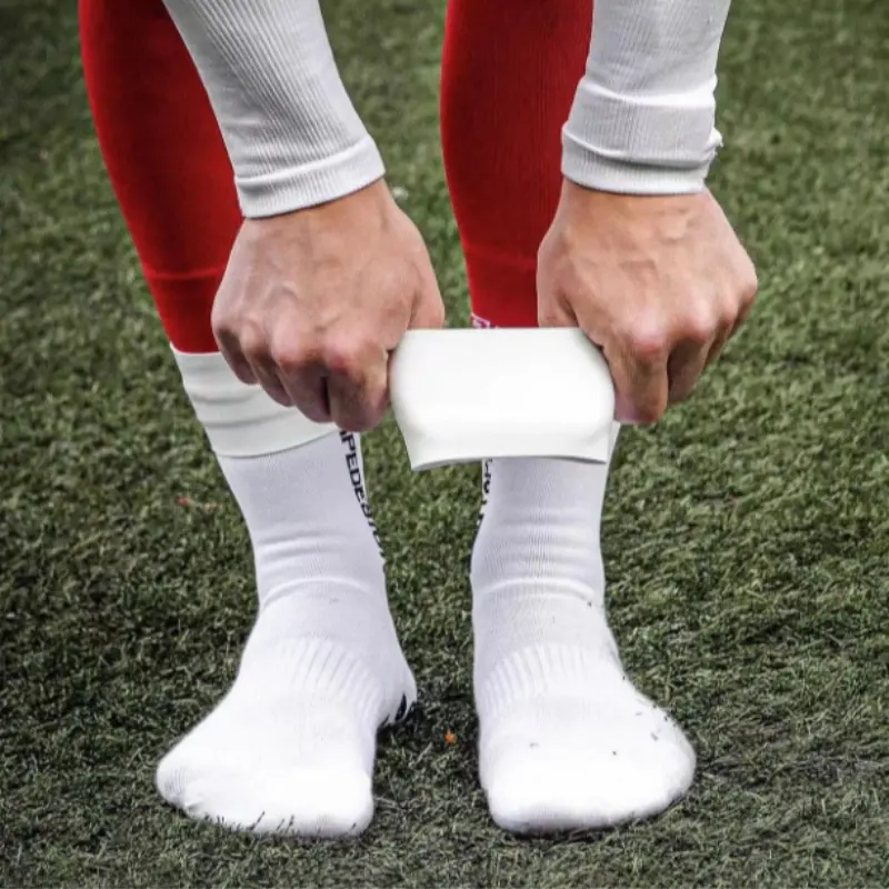 2pcs Super Elastic Silicone Leg Straps, Suitable for Football Socks - Non-slip, Calf Support, Reusable Fitness Equipment, Football, Basketball, Badminton, Team Sports, Football Accessories