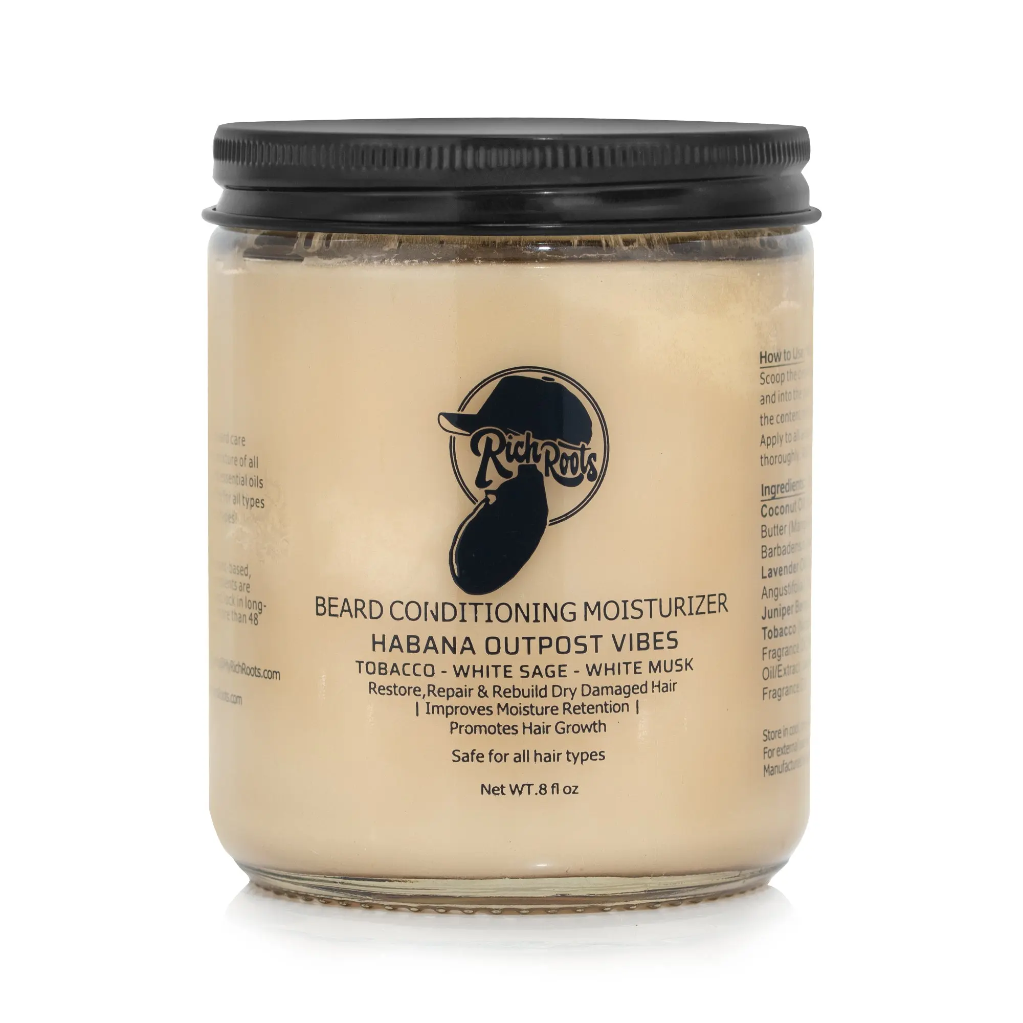 Rich Roots All-In-One Beard & Hair Conditioning Moisturizer (HOV)