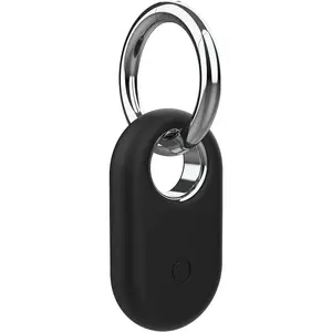 Smarttag2 Holder Compatible with Samsung Galaxy SmartTag2, Soft Silicone Case All-Round Protection Against Scratch and Drop, with Keychain Suitable for Keys, Bags, Luggage, and Valuables