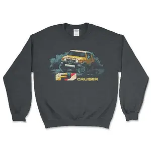 Toyota FJ Cruiser Sweatshirt-Let's Go Places Classic Fashion Cotton Polyester Fleece