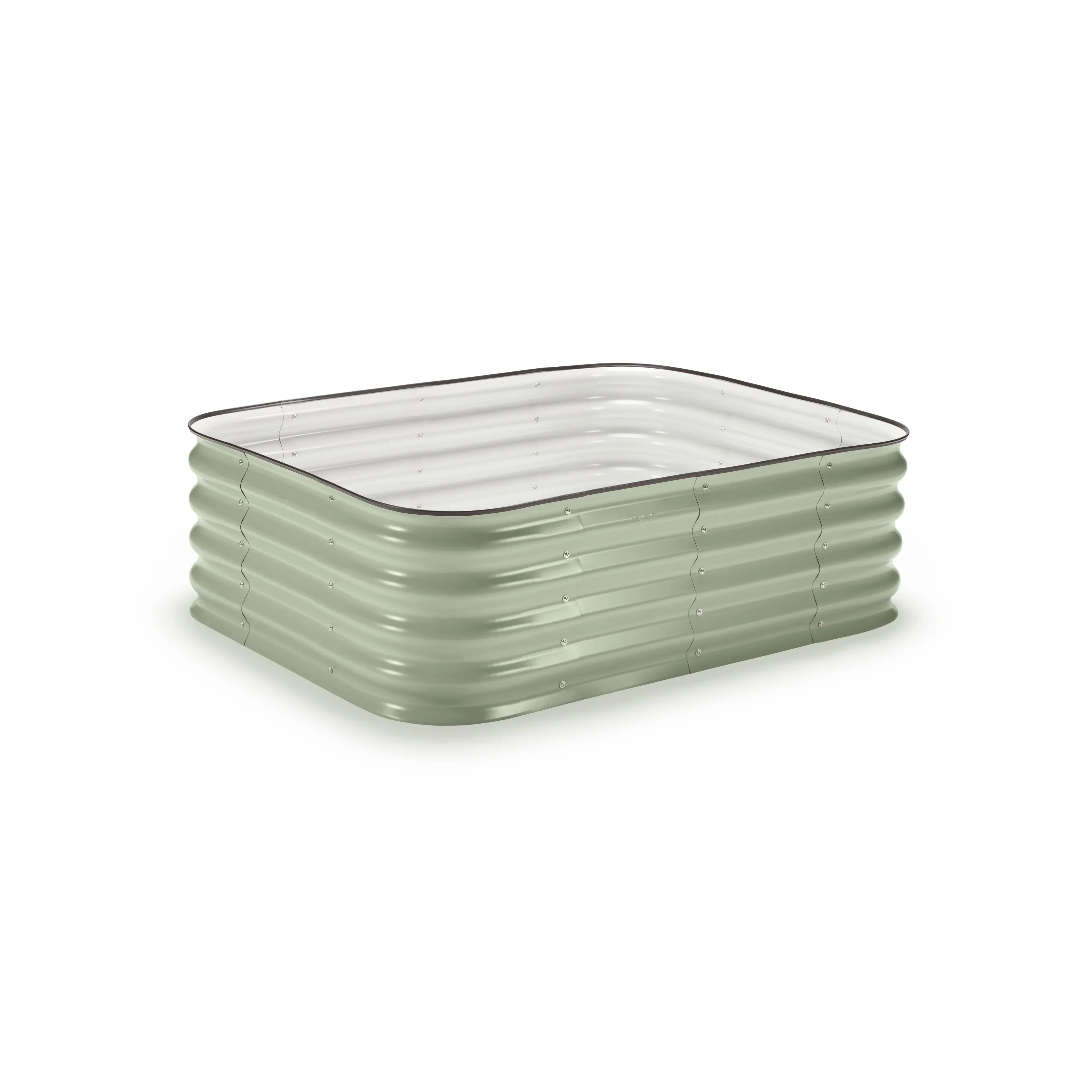 Small Modular Metal Raised Garden Bed Kit - 15” Tall