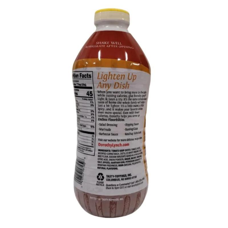 Dorothy Lynch Light & Lean Salad Dressing 32 oz Pack of 4 Gluten Free