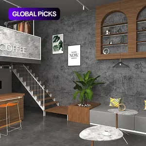 Cement Texture Wallpaper Roll, Decorative Wallpaper, Self-Adhesive Removable Wall Sticker, Modern Home Decor for Bedroom & Living Room, Easy Peel-And-Stick #GLOBAL PICKS