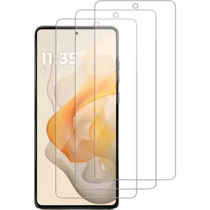 3 Pack for Motorola  G Stylus 5G (2024) [Not Fit for 2020-2023 Version] Tempered Glass Screen Protector, Scratch-Proof, Bubble-Free,HD Transparent, 9H Hardness,Bubble Free,Case Friendly