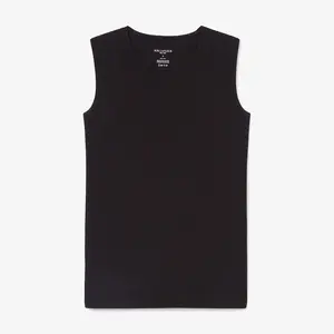 Paige Tank - Ribbed Pima Cotton :: Black