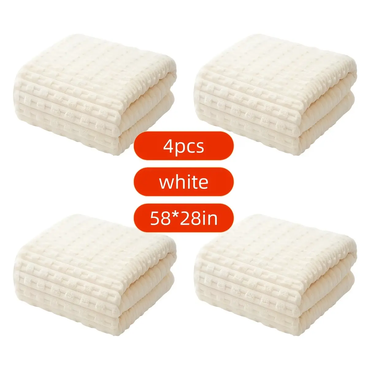 4PC White