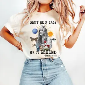 Be A Legend Stevie Nicks Fleetwood Mac Tee For Women, Men
