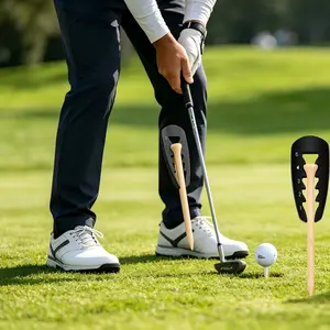 Golf Tees Professional Natural Wood Golf Tees Pack of 100, Golfing Tees Multiple Colors Size 3-1/4 inch, 2-3/4 inch or 2-1/8 inch, Tall Golf Tees Bulk Reduce Side Spin and Friction, Golf Accessories