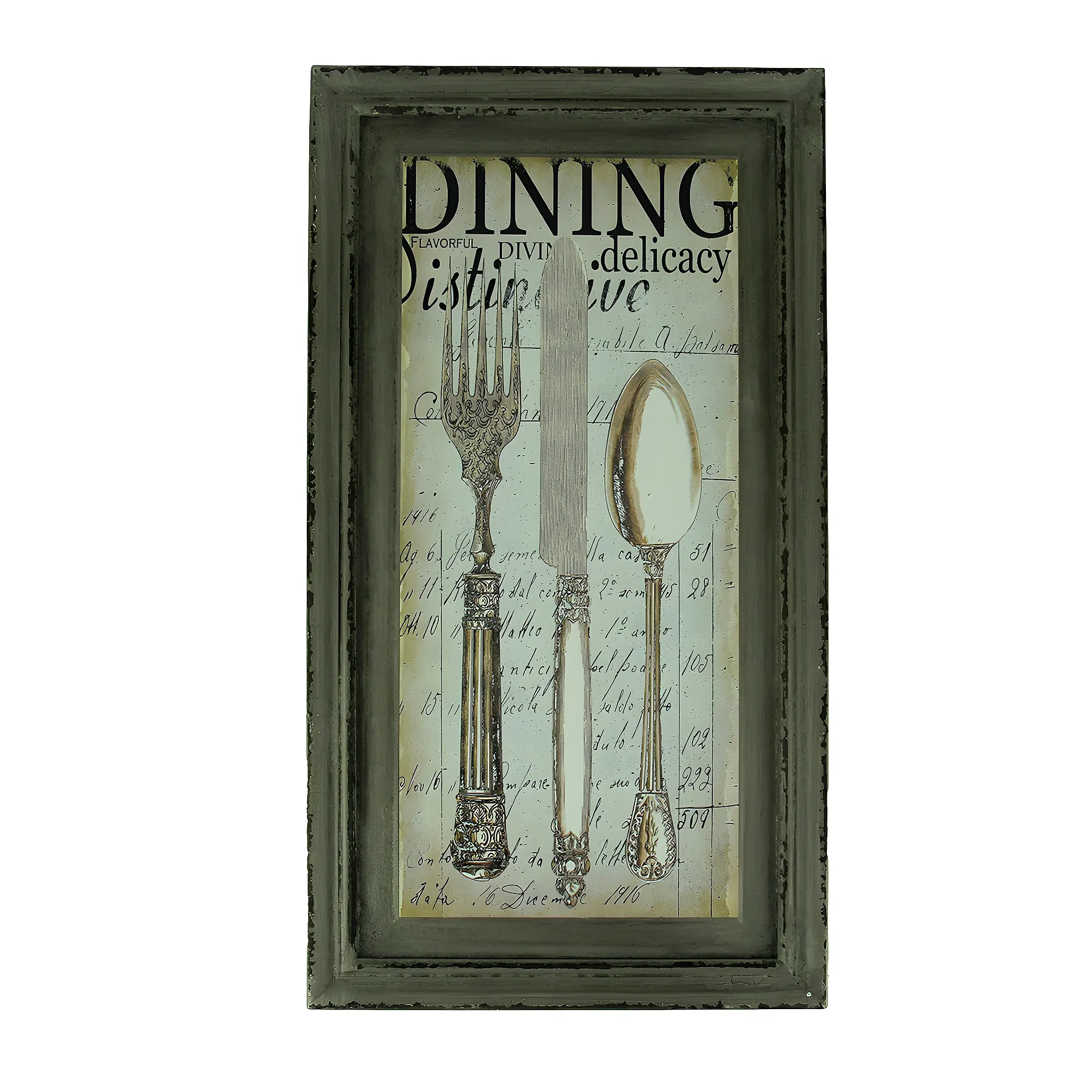 Distinctive Dining Vintage Silverware Wall Decor