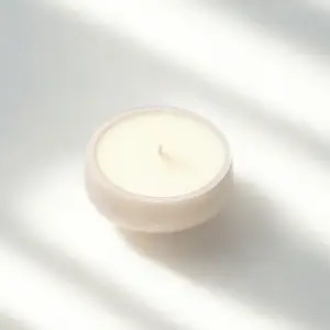 Sculpted Ritual Bowl 8 oz Artisan Candle Vessel Niche Luxe for Home Decor and Unique Gift Ideas