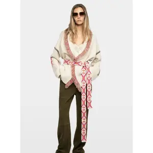 Zadig & Voltaire Alpa Coat in Cream