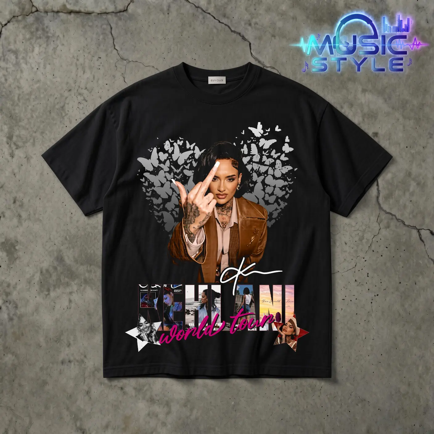 Kehlani World Tour 2026 T-Shirt, North America Concert Tour Tee, R&B Music Graphic Shirt, Singer Tour Fan Tee, Unisex Streetwear Concert Outfit