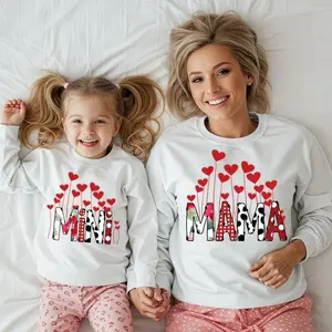 mini  with balloons Crewneck Sweatshirt Gildan Everyday Style Super Soft Unisex Fit Streetwear Graphic Top warm Christmas Gift for her Womenswear Casual Printed Long Sleeved