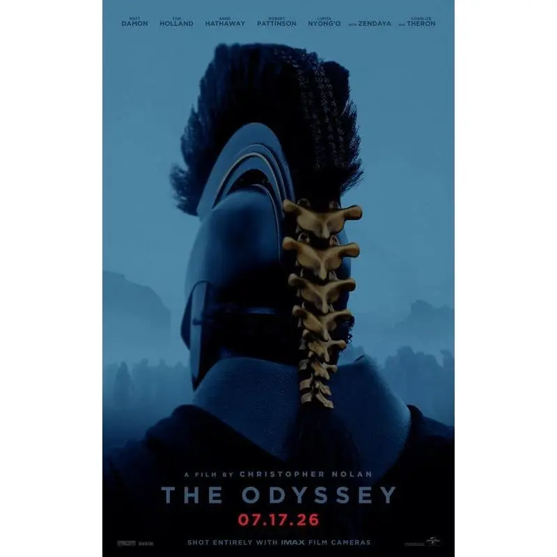 The Odyssey Movie Poster - Unframed Wall Art Prints Cinematic Home & Room Decor, Poster Size 18'' X 28''