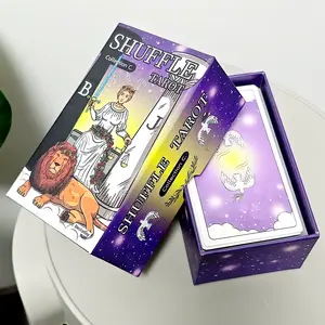 Shuffle Tarot 12*7Cm Collection C (Complete A&B 116Cards with Silver Gilded Edges) Shuffled World of RWS Tarot Deck in Rigid Box Does not apply