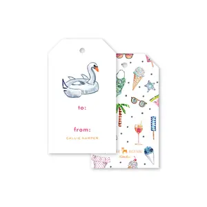 Pool Party Gift Tags