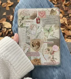 Valentines Romance Kindle Insert for Clear Case – Aesthetic Book Lover Decor | Cozy Reading Accessory