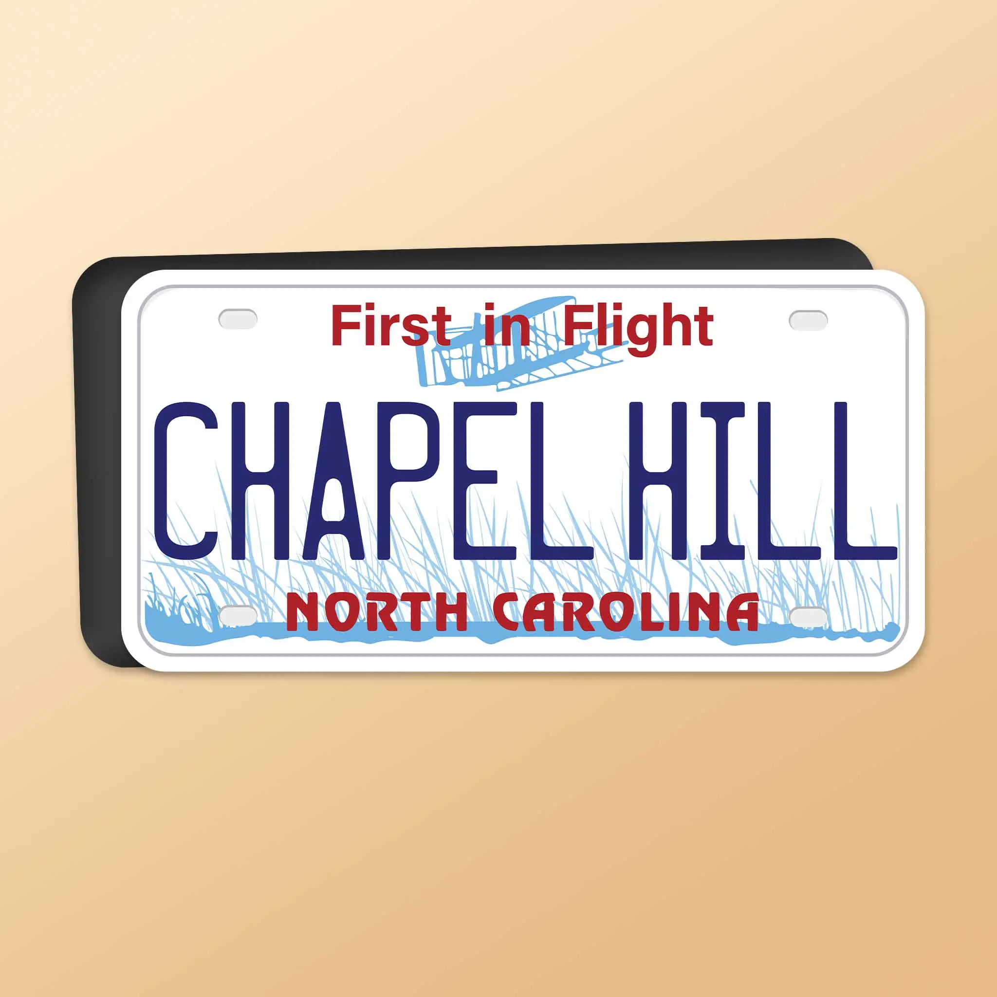 Chapel Hill North Carolina Car Magnet - Flexible NC Fridge Magnet