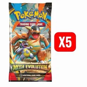 (5) Mega Evolution Booster Packs