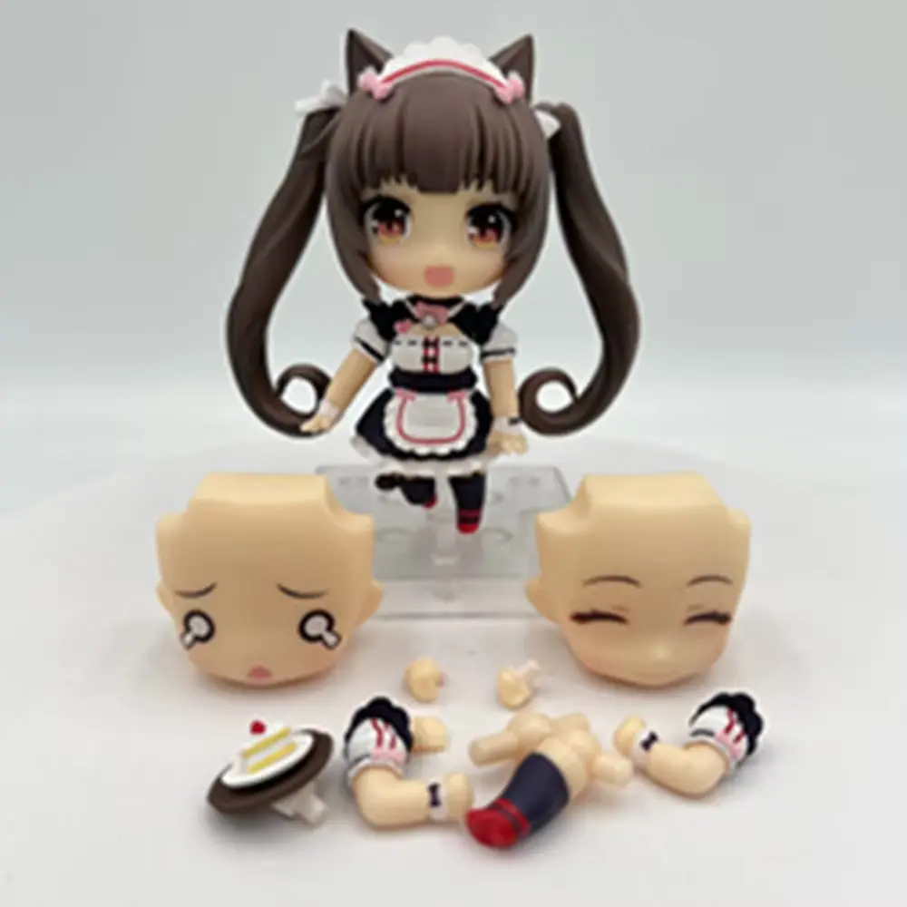 Vanilla Cat Maid 10CM PVC Figure - Classic Design with Simple Features for Cat Enthusiasts