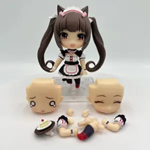 Vanilla Cat Maid 10CM PVC Figure - Classic Design with Simple Features for Cat Enthusiasts