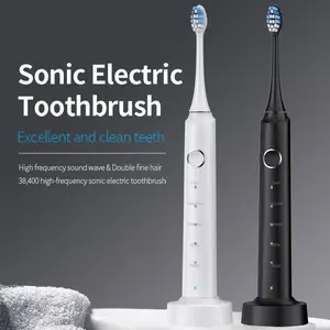 Landot Sonic Electric Toothbrush for Adults, 5 Cleaning Modes, High Frequency Vibration, Rechargeable Smart Timer, Full Oral Care & Whitening