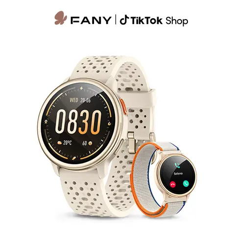 FANY Smart Watch for Women, 1.27" HD Smartwatch (Answer/Make Calls) Compatible iPhone/Samsung/Android, 120+ Sport Modes Fitness Tracker with Heart Rate/Sleep/Step Monitor, IP68 Waterproof techvibes Smartphone Wearable Watches